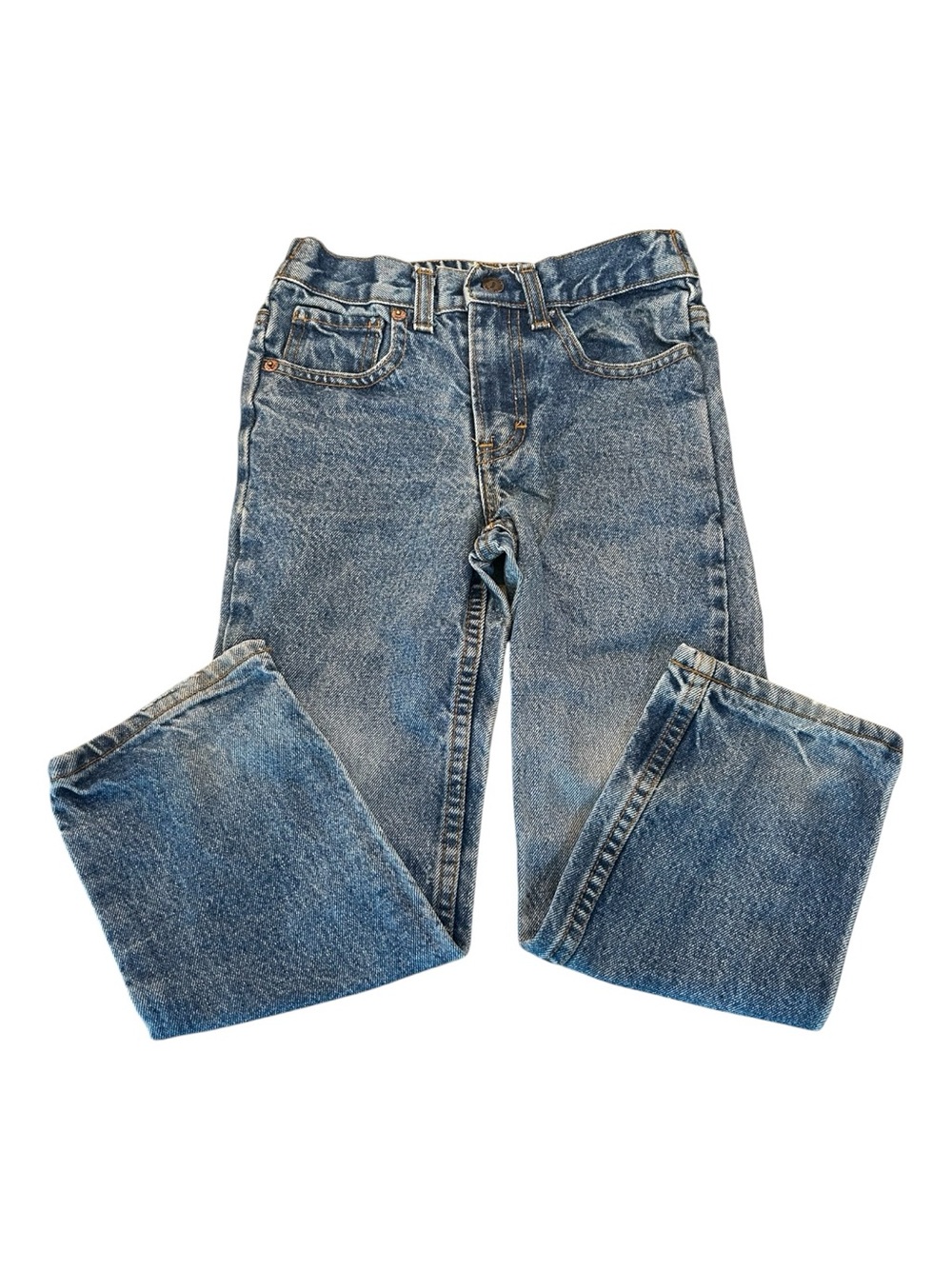 Jordache‎ Kids Denim Jeans Medium Acid Wash Straight Leg Vintage 90s